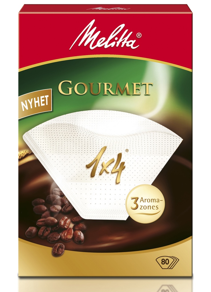Filter Melitta Gourmet 1x4 80/