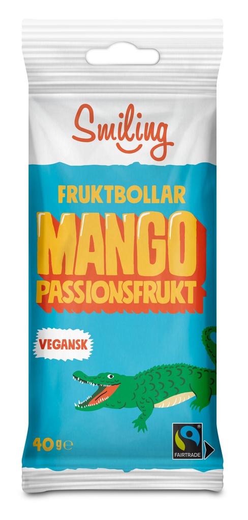 Fruktbollar Mango Passion 40g