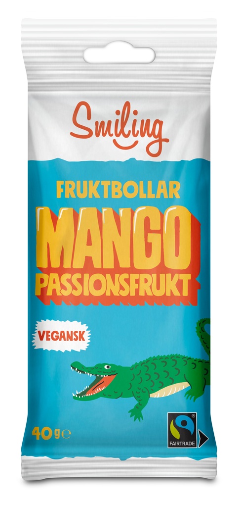 Fruktbollar Mango Passion 40g