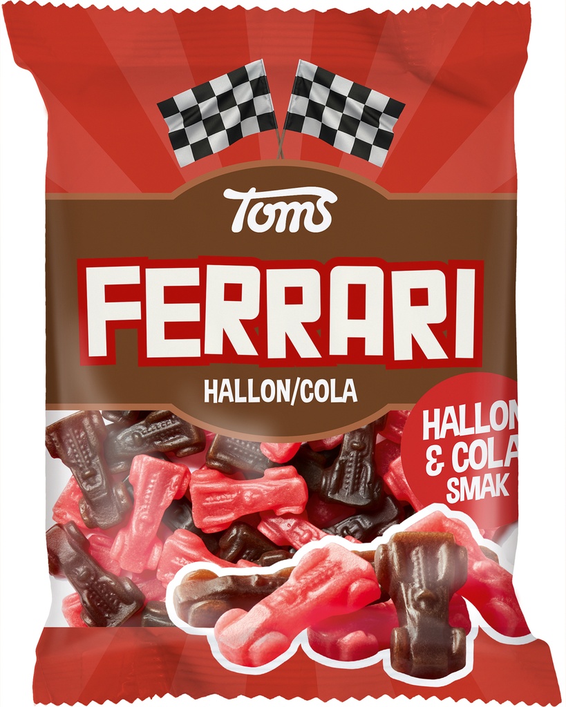 Ferrari hallon/cola 275g