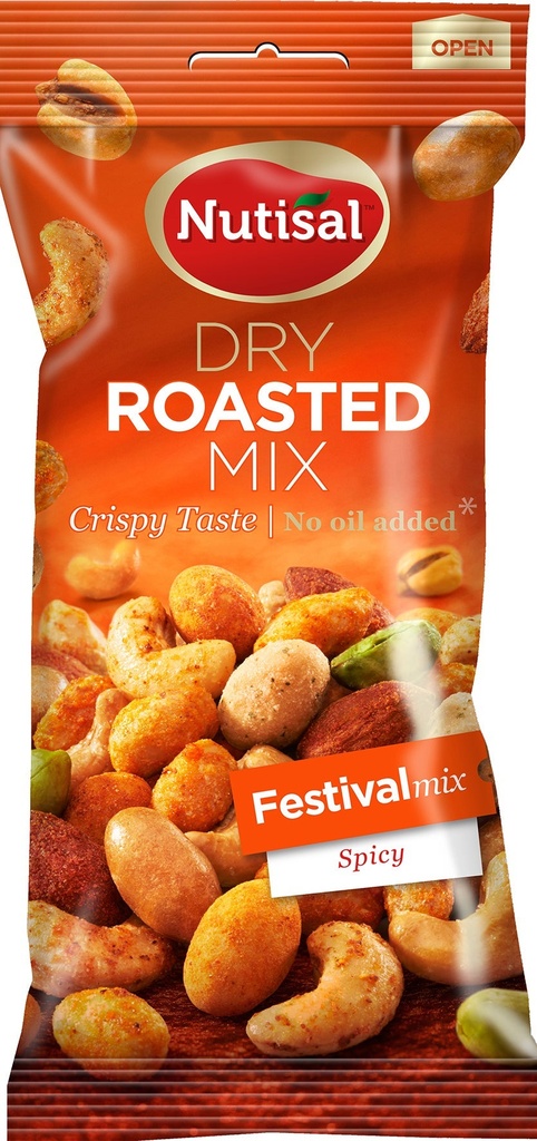 Festivalmix Dry roasted Spicy 60 g
