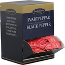 Svartpeppar portion 1500 st/påse Santa Maria