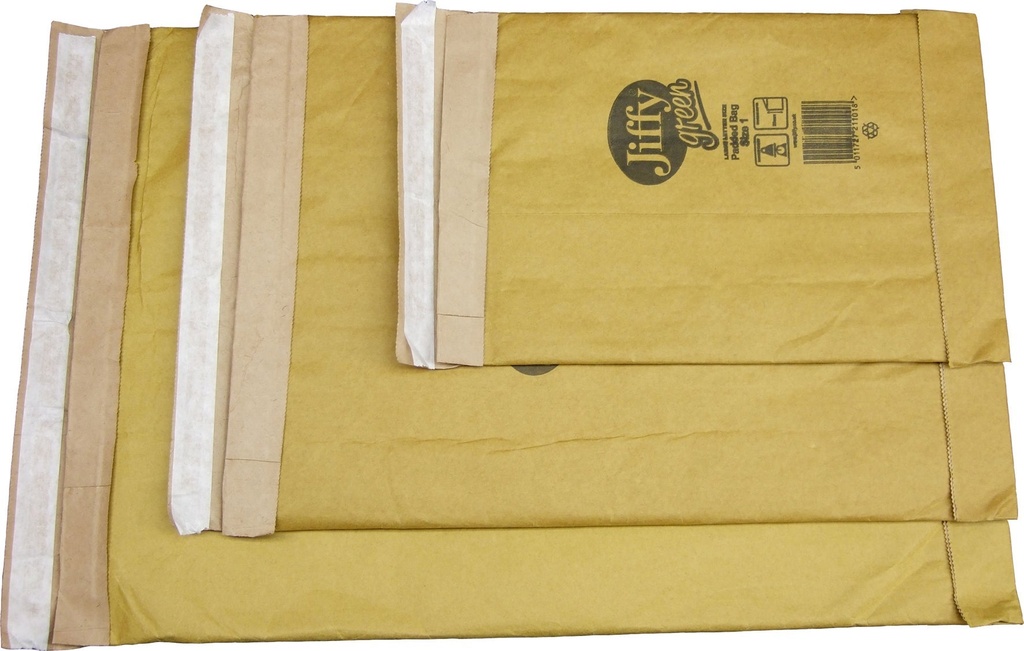Vadderad påse nr 0 135x229 mm 10-pack