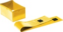 Pallfotsficka 145 x 75 mm gul 50 st/fp