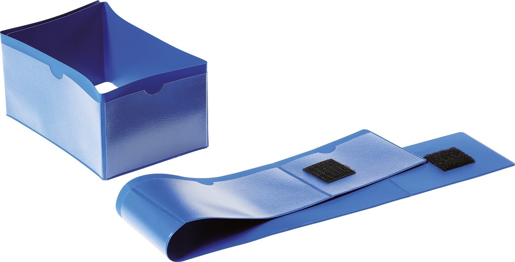 Pallfotsficka 145 x 75 mm blå 50 st/fp