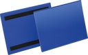 Plastficka A5L magn. blå 50/fp