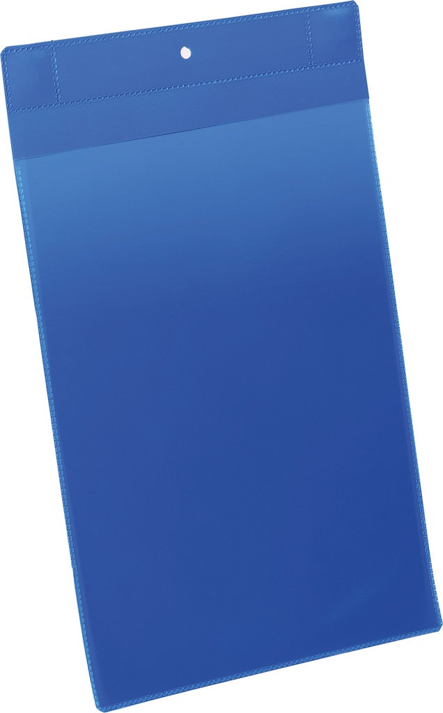 Plastficka Plus A4S magnet blå