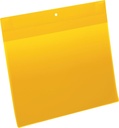 Plastficka Plus A4L magnet gul 10 st/fp