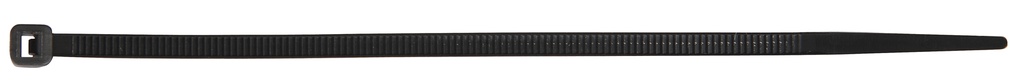 Buntband 200x4,8mm svart 100/f