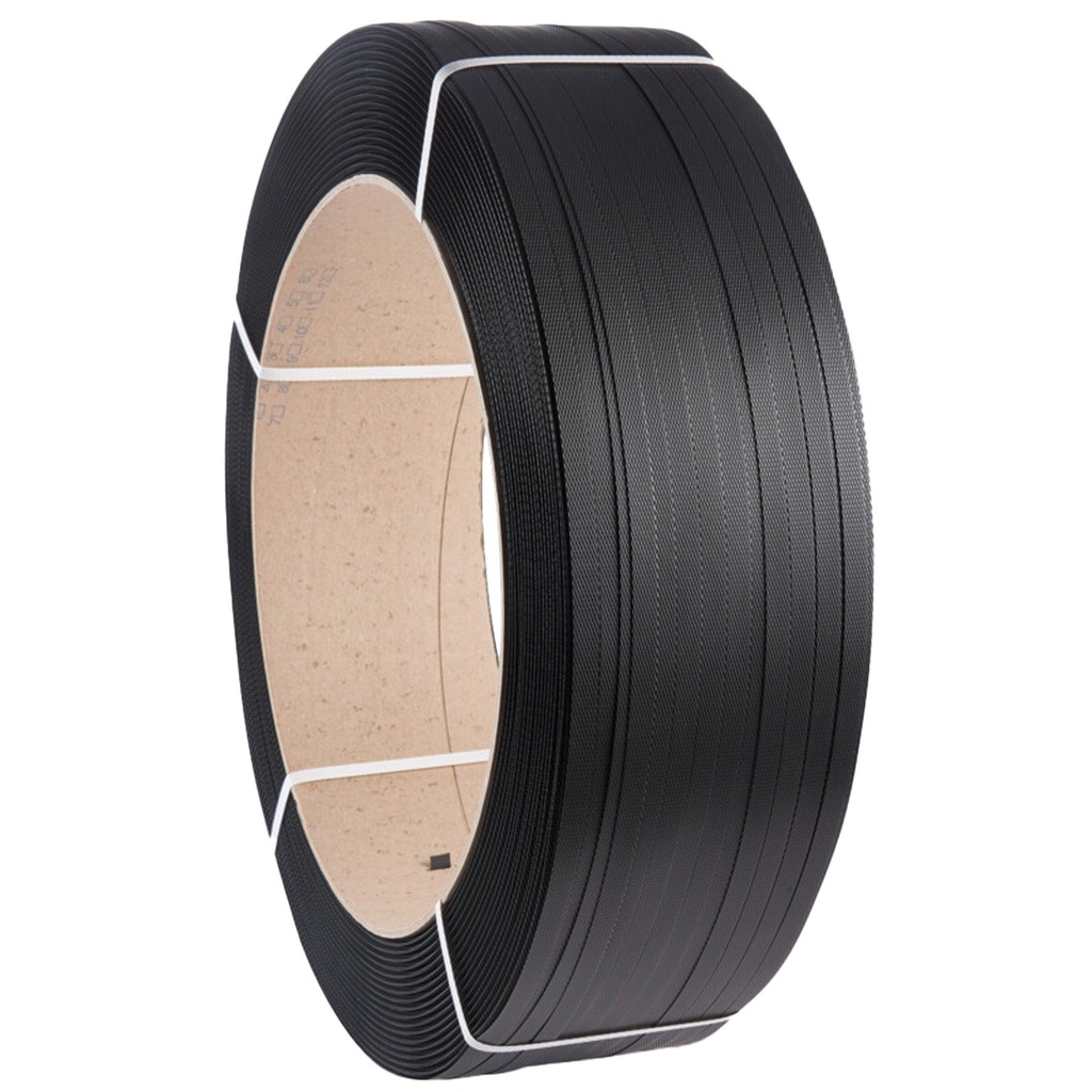 PP-band 12x0,5mm 1000m svart