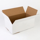 Wellåda 305 x 215 x 250/200 mm 4 mm vit