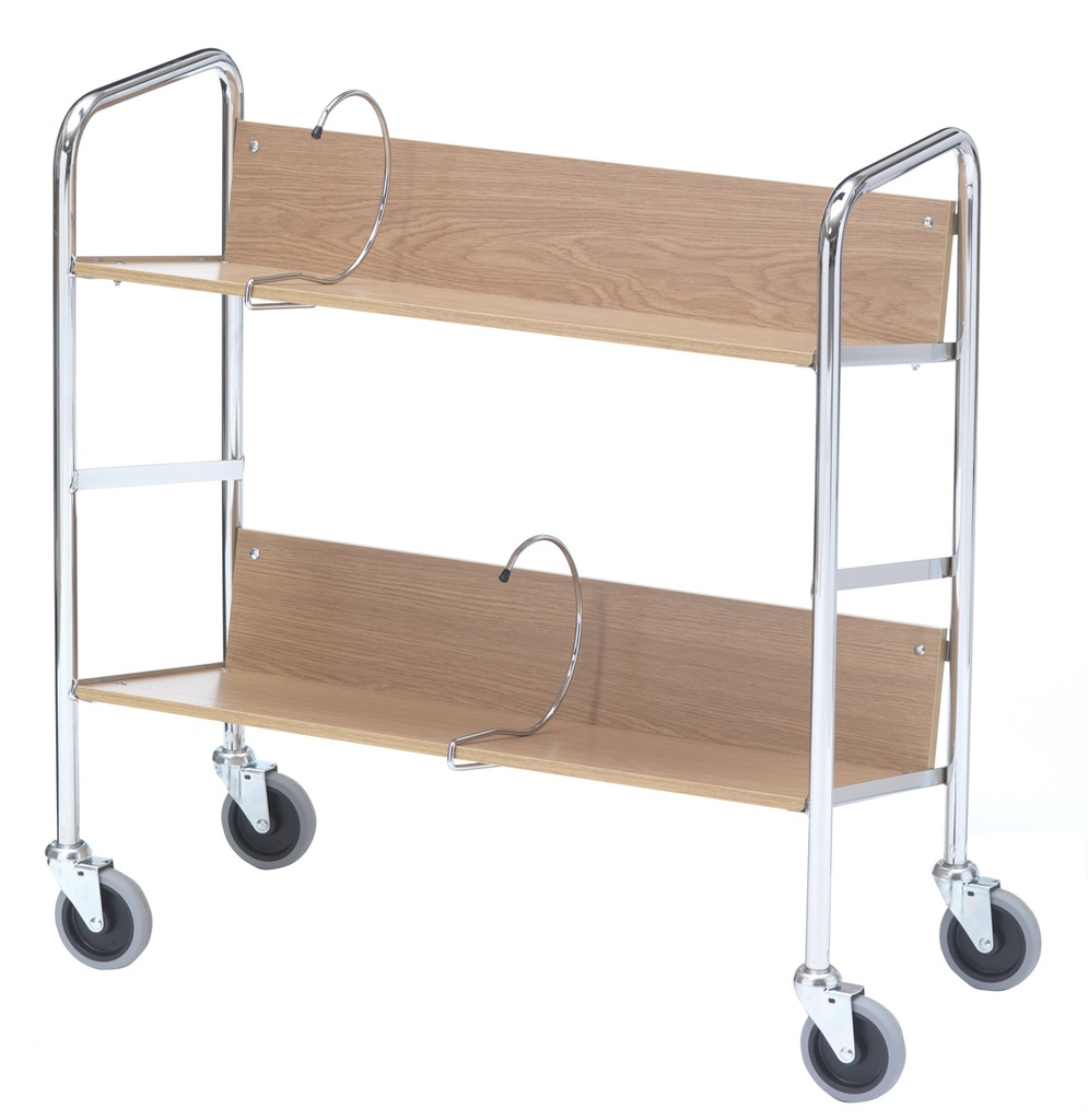 Kontorsvagn 2hyllplan