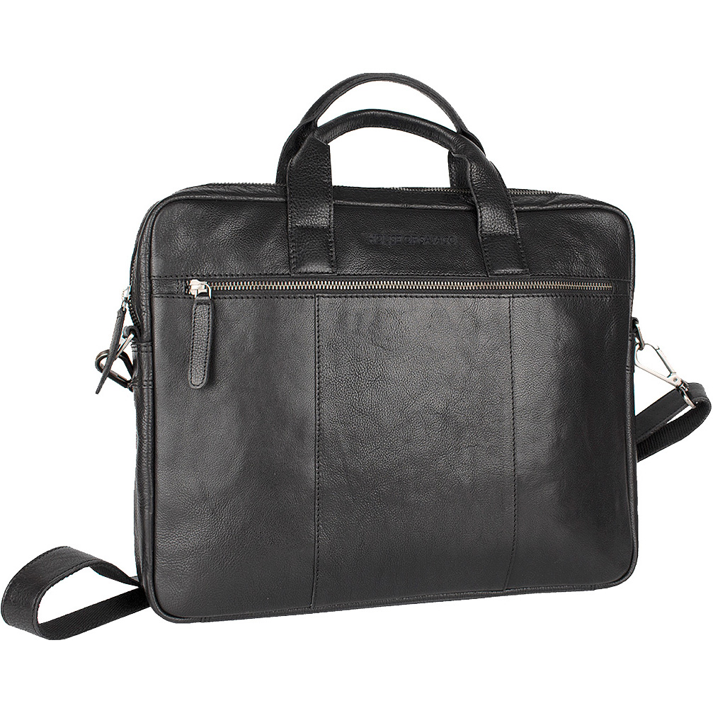 Portfölj skinn 16'' 1 fack sva