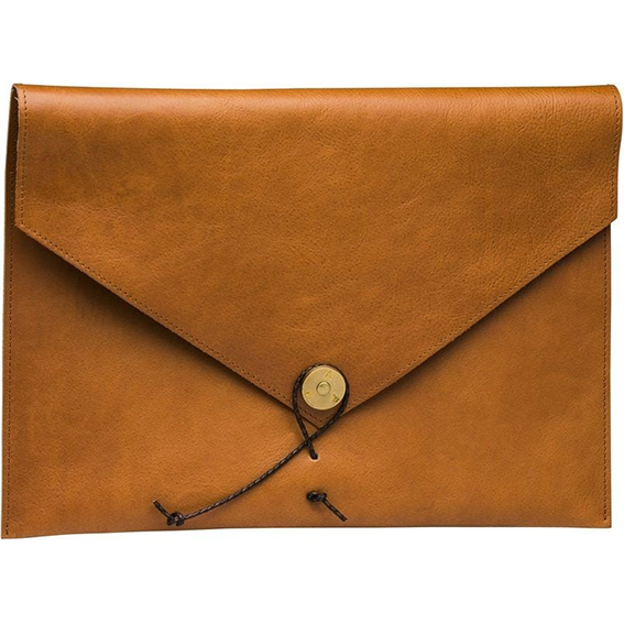Fodral A5/iPad Läder Cognac