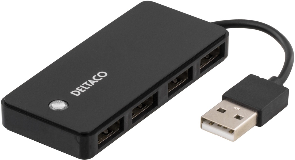 USB-hubb Deltaco 4xUSB 2.0