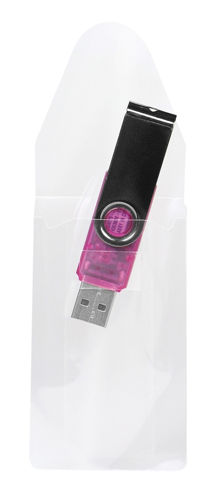 USB ficka självhäftande 10/fp