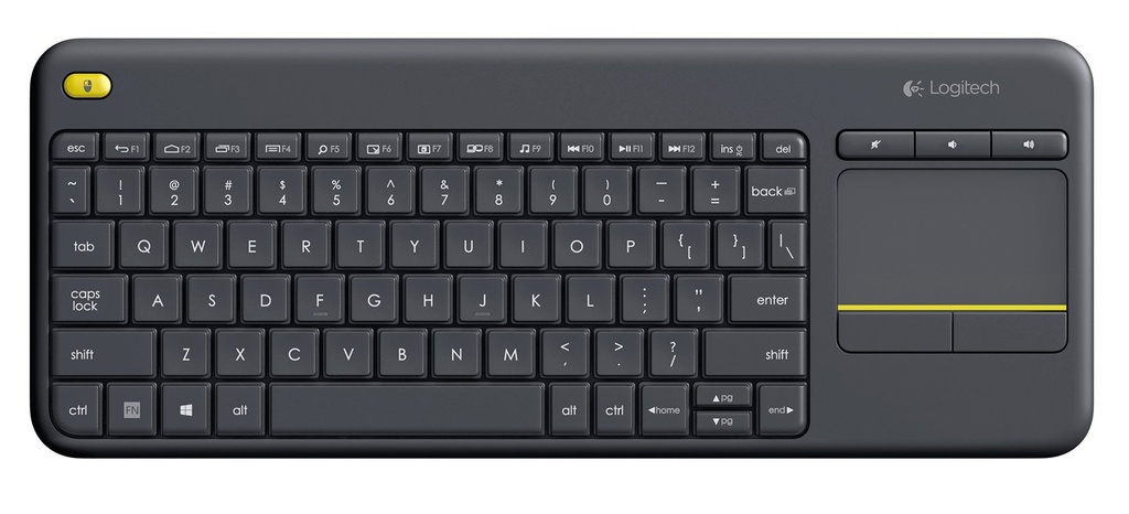 Tangentbord Logitech K400 Plus Svart