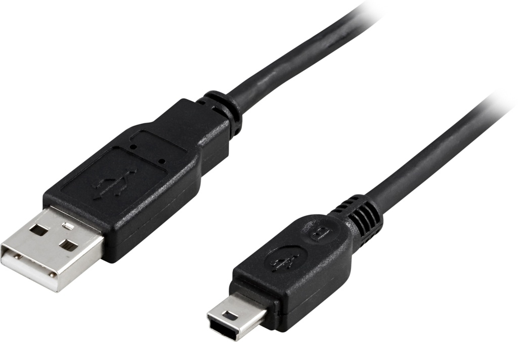 Kabel USB-A 2.0 - Mini B 2m sv
