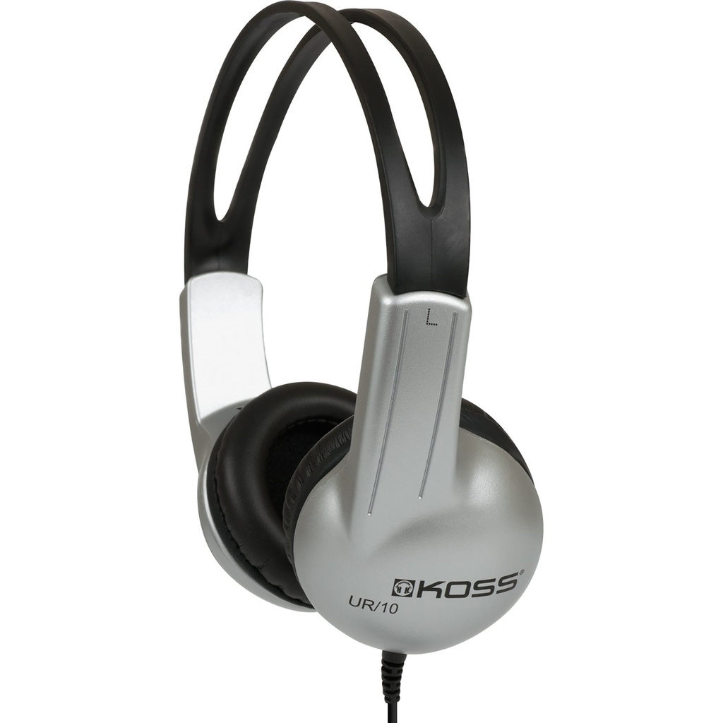 Hörlurar KOSS On-Ear UR10 Silver
