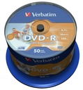 DVD-R Verbatim Printable 50/fp