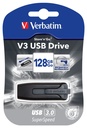 USB 3.0 Verbatim V3 128GB Svart