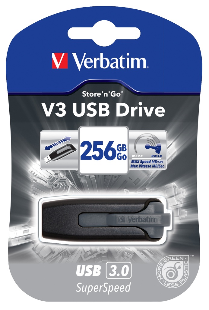 USB 3.0 Verbatim V3 256GB