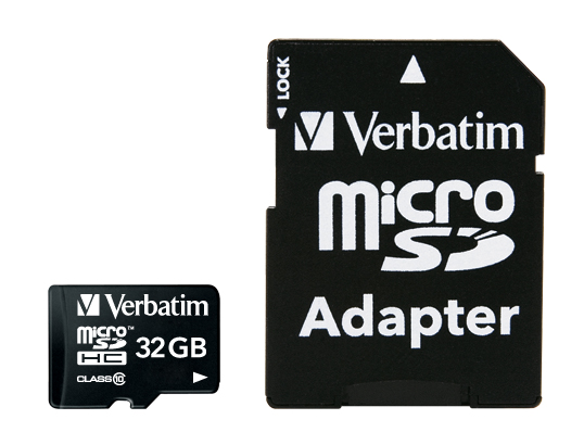 Verbatim SDHC/MicroSDHC 32GB