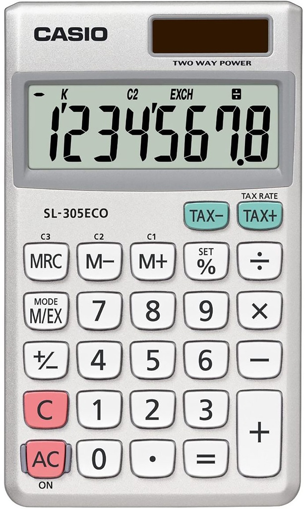 Miniräknare Casio SL-305 ECO