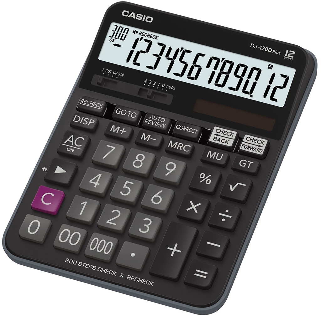 Bordsräknare Casio DJ-120D Plus