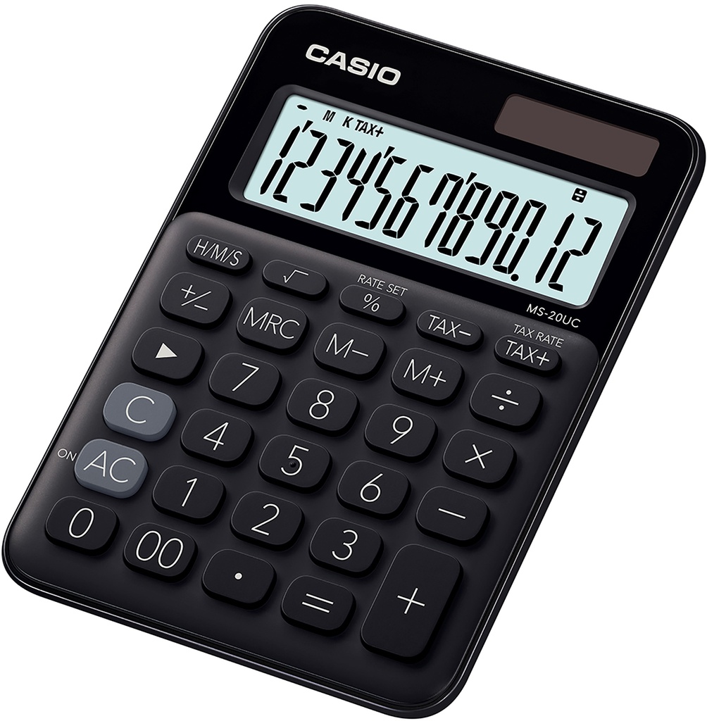 Bordsräknare Casio MS-20UC BK