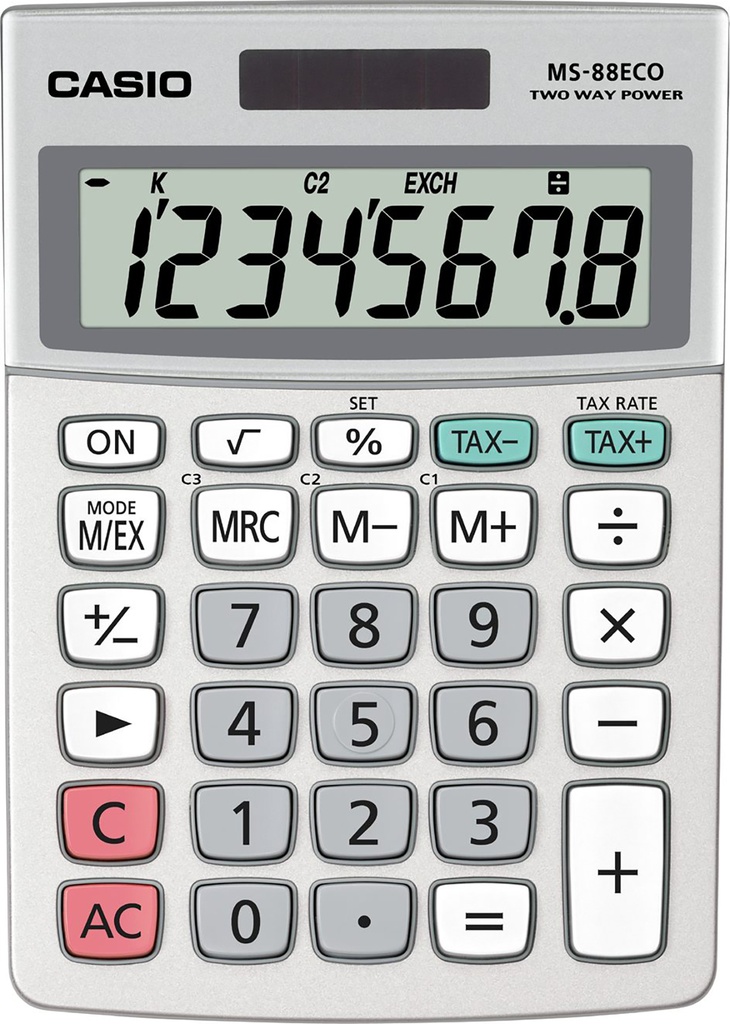 Bordsräknare Casio MS-88 ECO