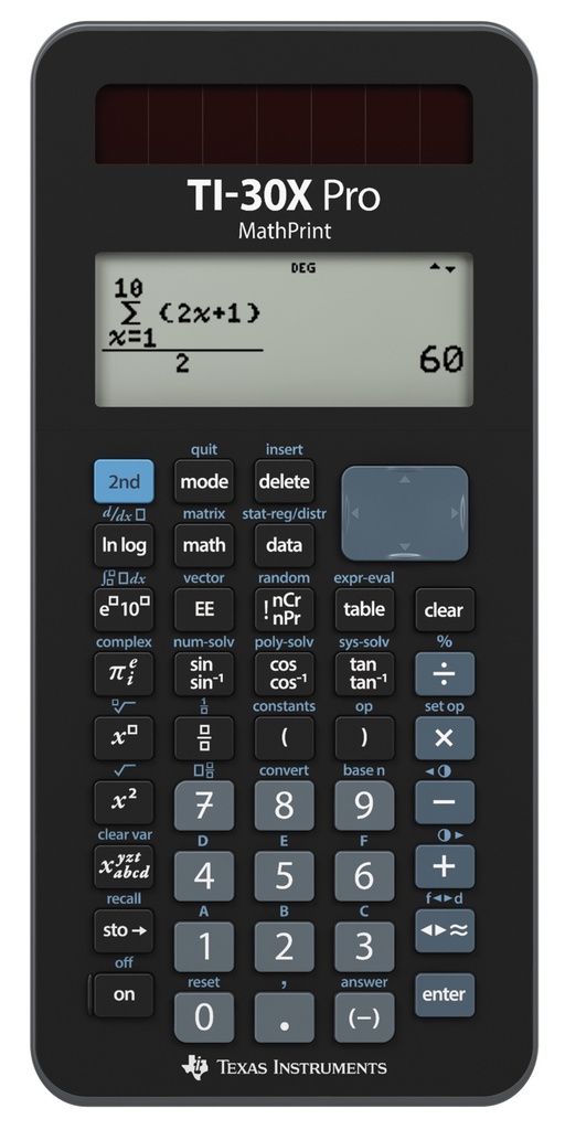 Räknare Texas TI-30X Pro MathP