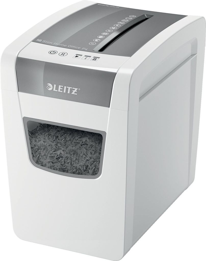 Dokumentförstörare Leitz IQ Slim Home Office P4
