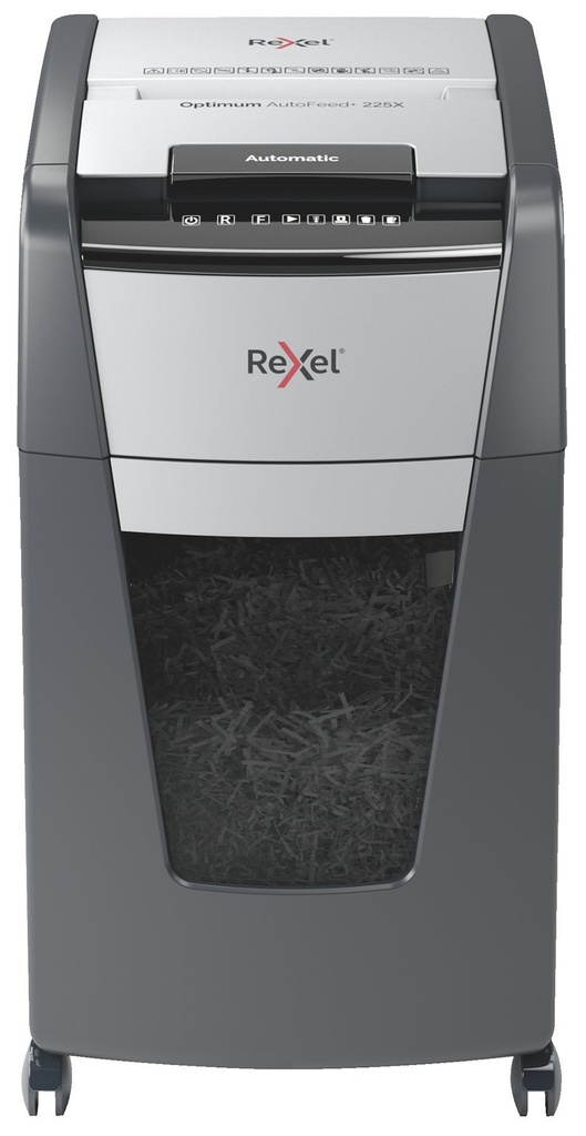 Dokumentförstörare Rexel Optimum AutoFeed+ 225X P4