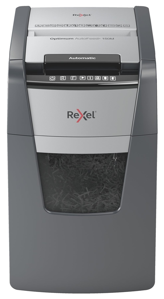 Dokumentförstörare Rexel Optimum AutoFeed+ 150M P5