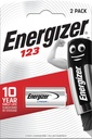 Energizer Batteri Lithium 123 2-pack