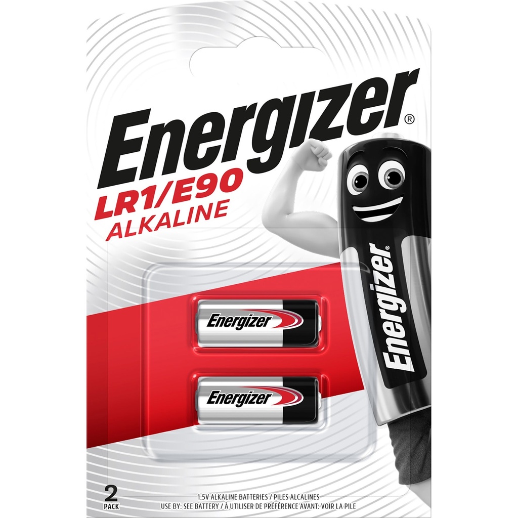 Batteri Alkaliskt LR01/E90 2-pack
