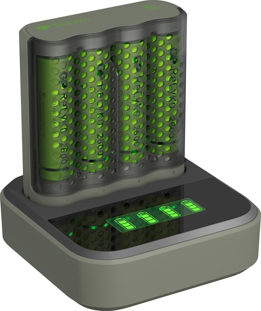 Batteriladdare GP ReCyko Speed