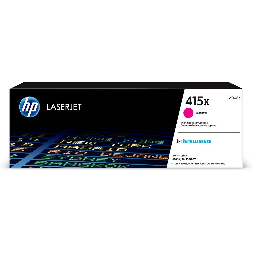 Toner HP 415X W2033X magenta 6000 sidor