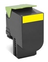 Toner Lexmark 70C2HY0 3k gul