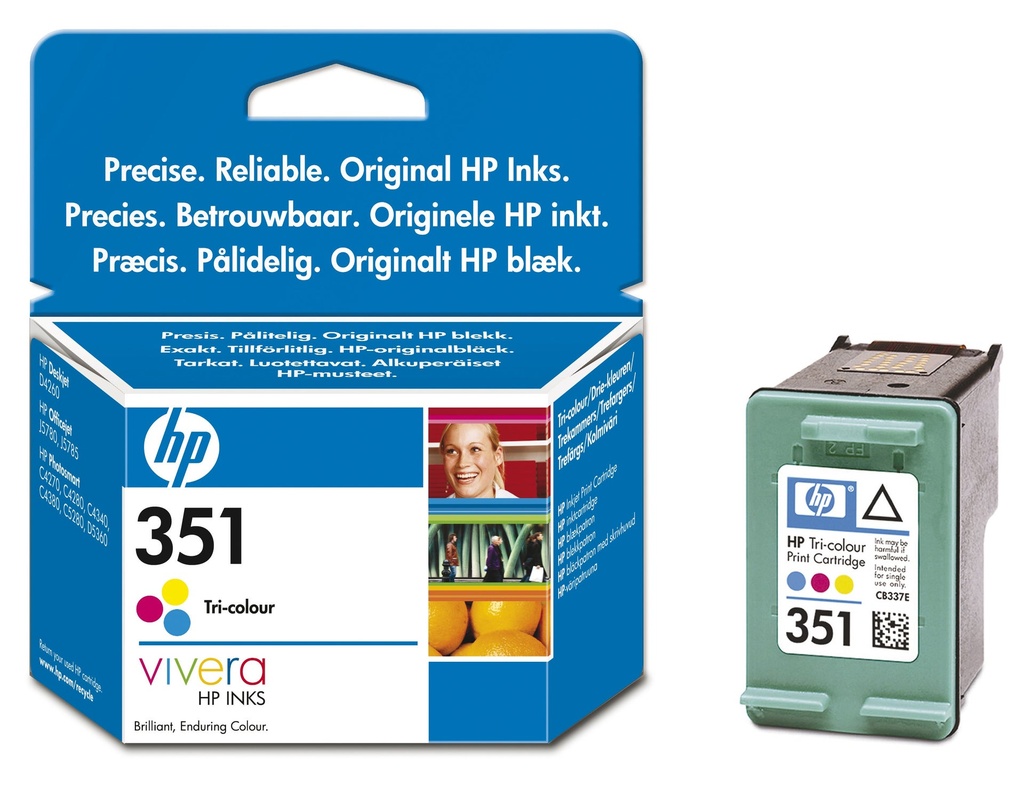 Bläckpatron HP No351 3-färg