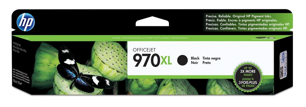 Bläck HP No 970XL CN625AE svart