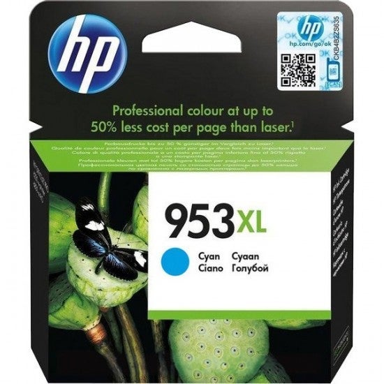 Bläckpatron HP No953XL cyan 1,45k