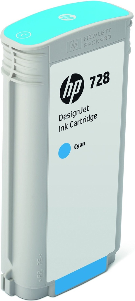 Bläckpatron HP No 728 Cyan 130 ml