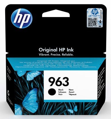 Bläckpatron HP 963 3JA26AE svart