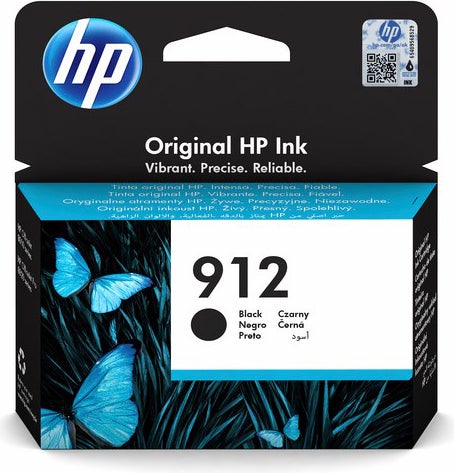 Bläckpatron HP 912 3YL80AE svart