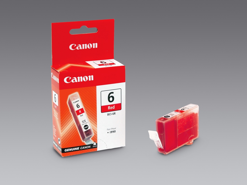 Bläckpatron Canon BCI-6R   röd