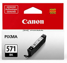 Bläck Canon CLI-571BK Svart