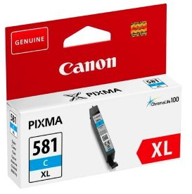 Bläck Canon CLI-581C XL cyan