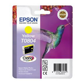 Bläckpatron Epson T0804 gul
